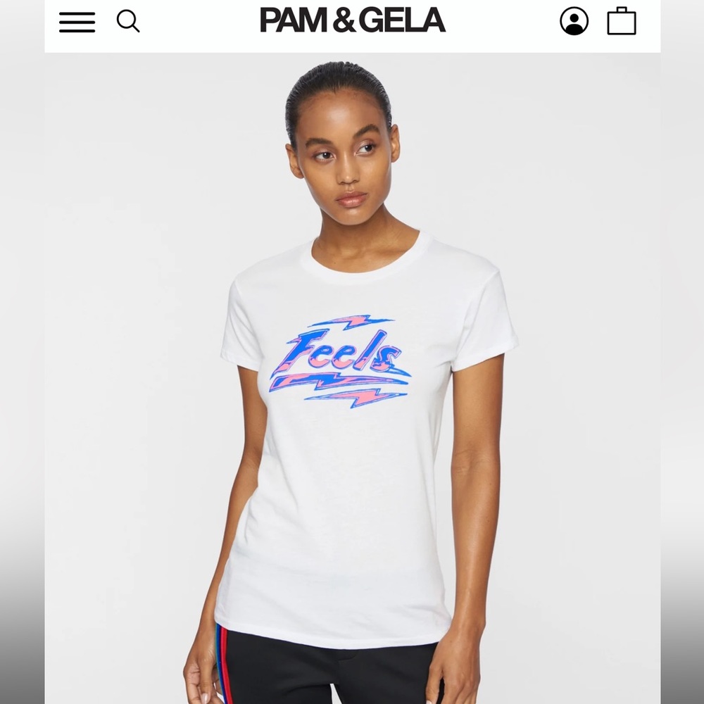 Pam & Gela Graphic Tee “Feelz”